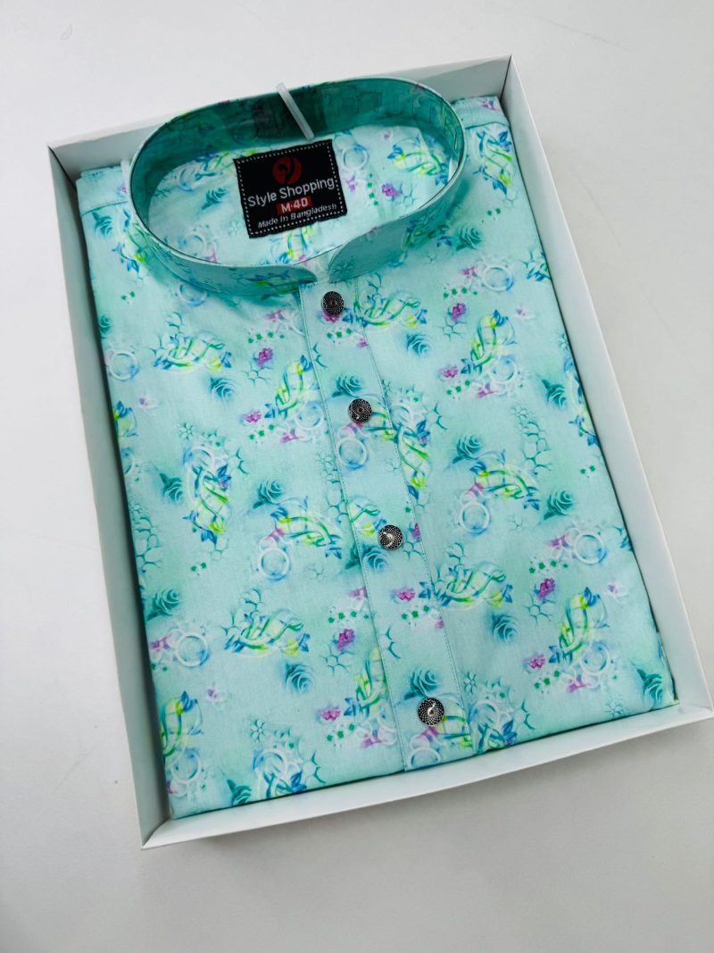 Luxury Digital Print Panjabi,