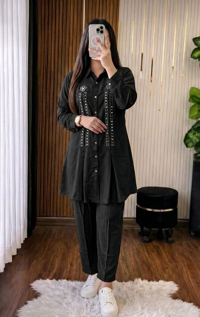 Ladies Pant and Shirt Two Piece